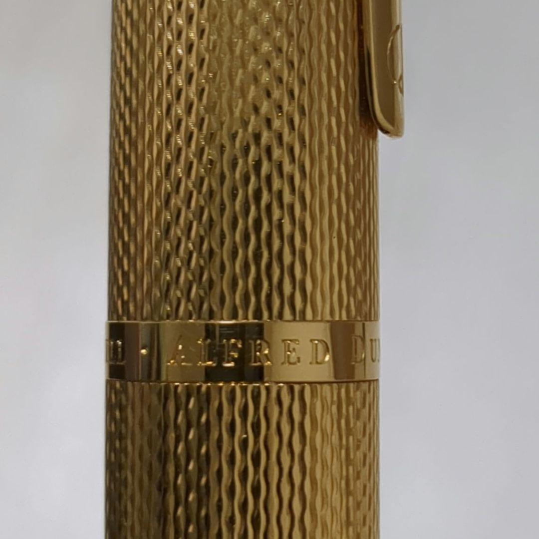 A.DUNHILL ダンヒル 万年筆 AD2000 ゴールドプレート バーレイM