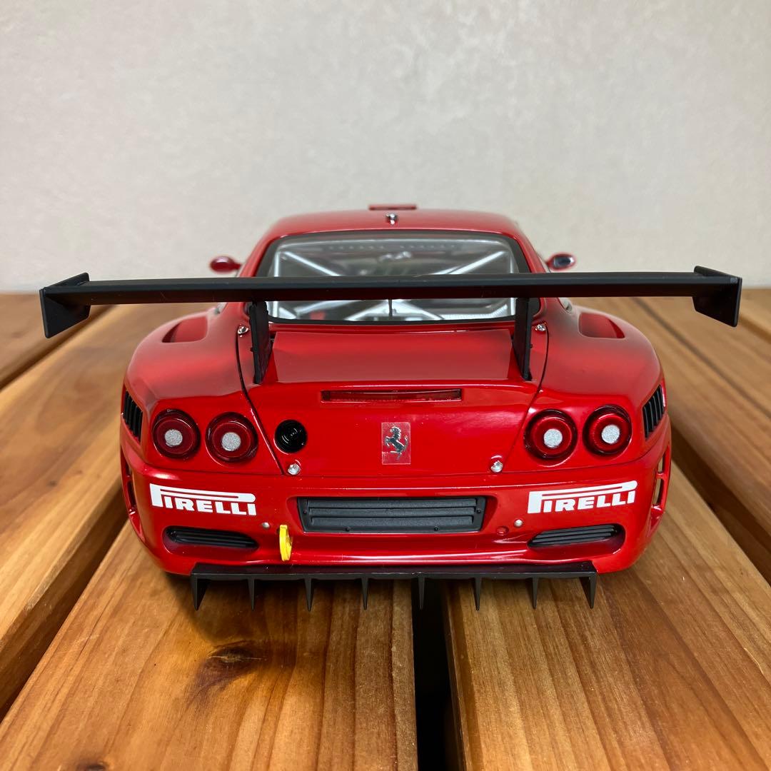 京商 1/18 フェラーリ575 GTC Evoluzione Red