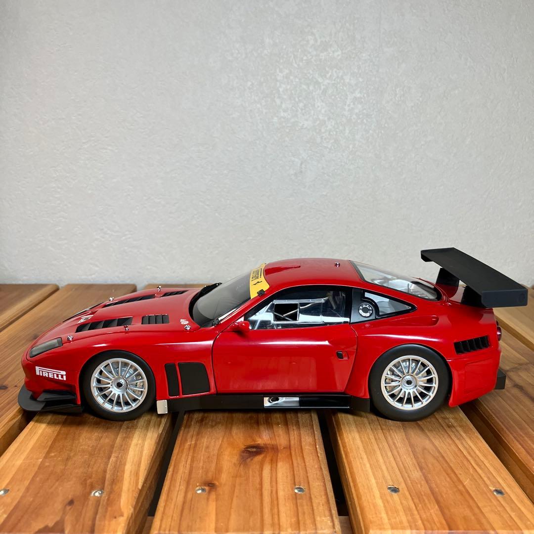 京商 1/18 フェラーリ575 GTC Evoluzione Red