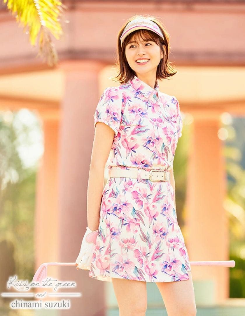 【未使用】キスオンザグリーン ゴルフウェア セットアップ　サイズM