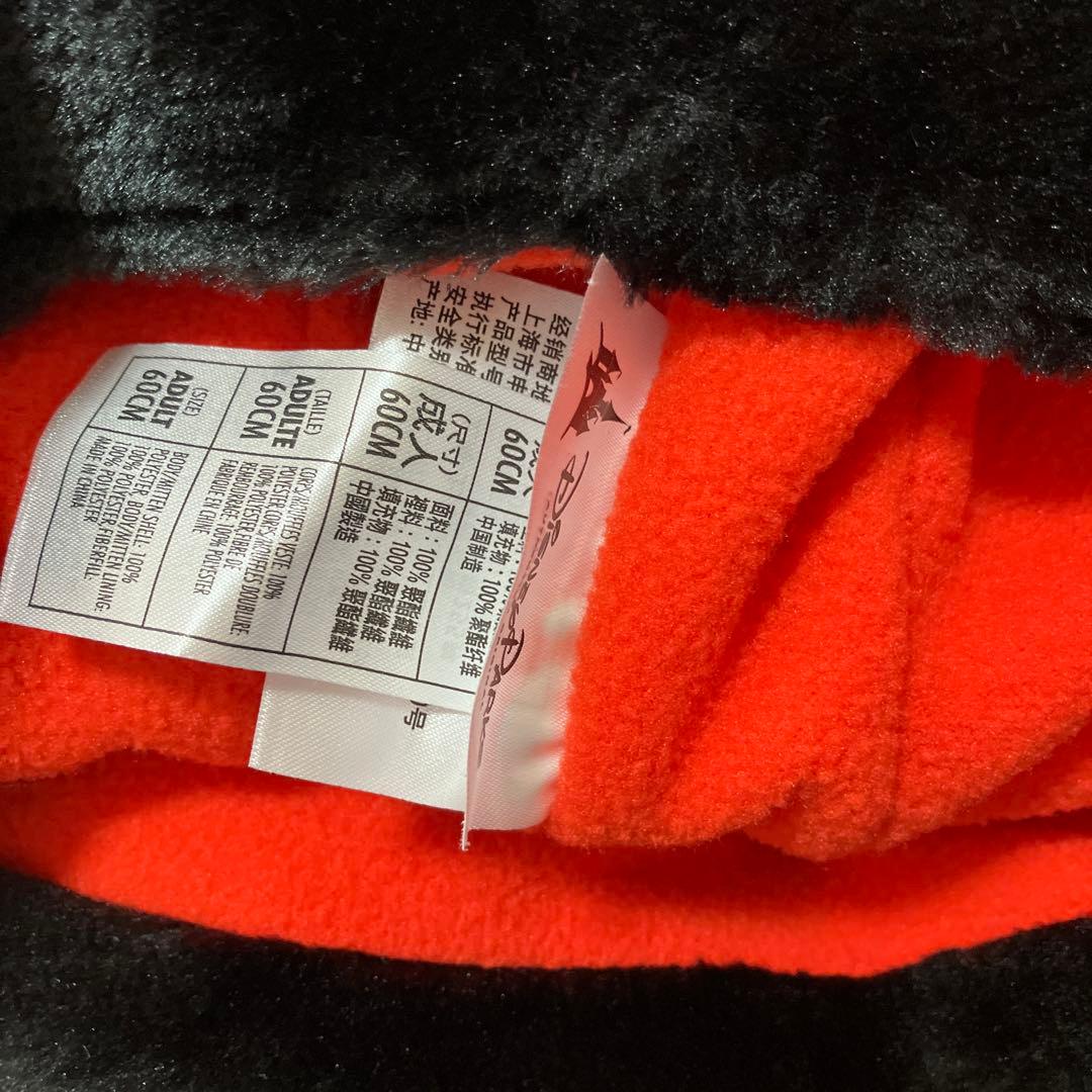 上海　マフラーキャップ　ミッキー　レトロ　被り物