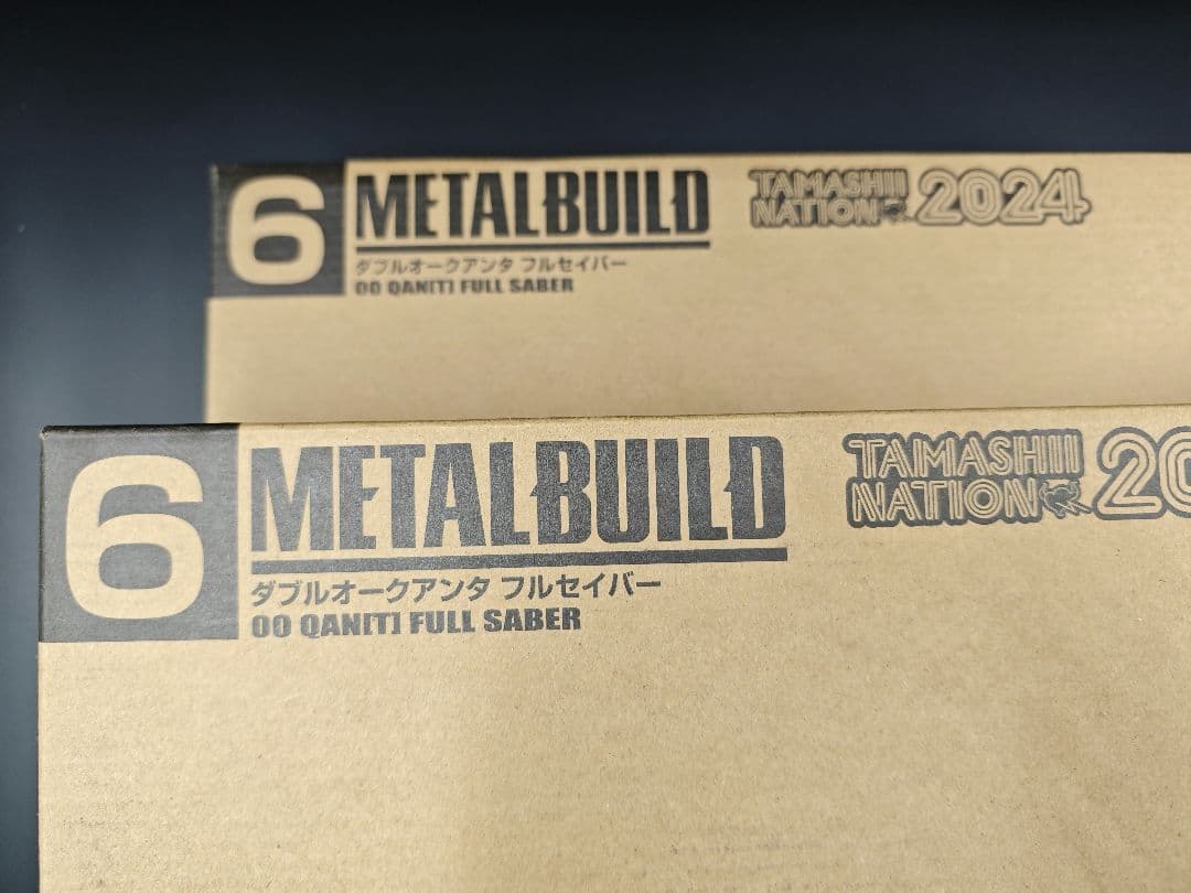 新品 L BUILD メタルビルド ダブルオークアンタフルセイバー 2個