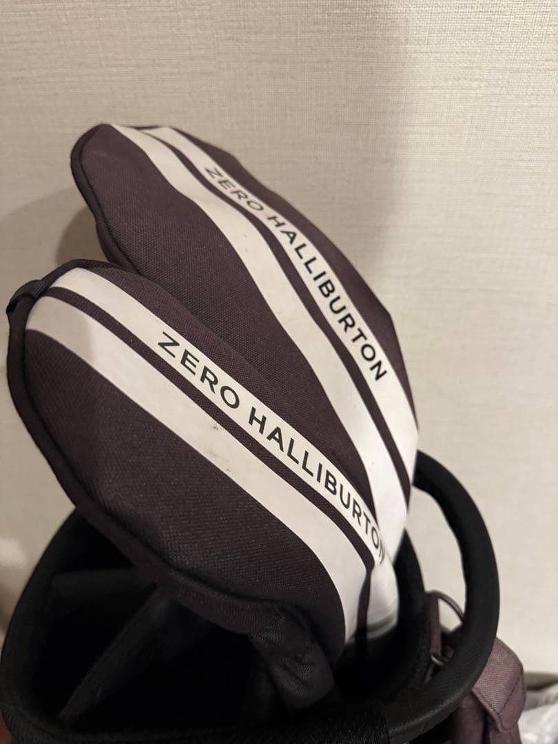 W*T様 ゼロハリバートン　キャディバッグ　ヘッドカバー付　フルセット