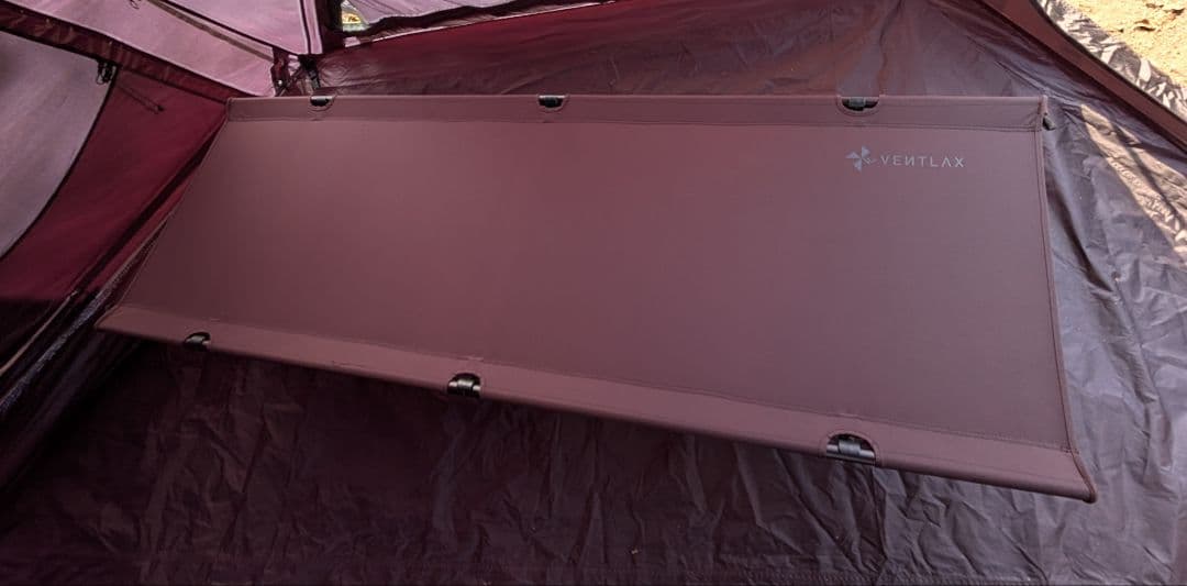 VENTLAX ベントラックス 2WAY アジャスタブル コット ブラック