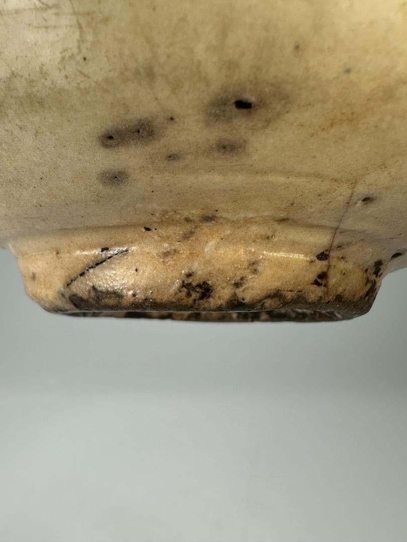 朝鮮古美術　18世紀頃　李朝時代　李朝　白磁　徳利　白磁壺　酒壺　韓国美術古陶磁