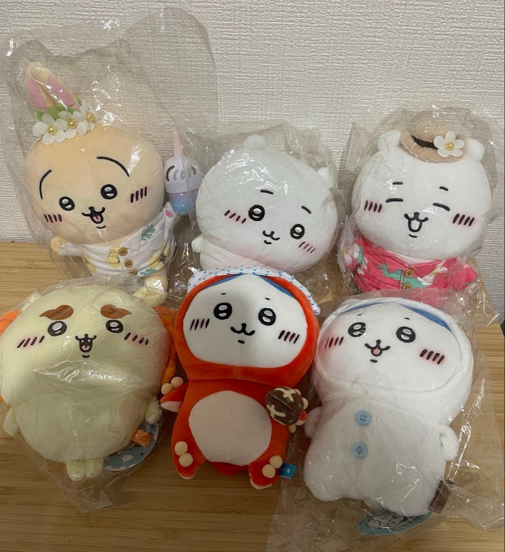 ちいかわ　ハチワレ　うさぎ　ぬいぐるみ　まとめ売り　16体セット　ぽてたま