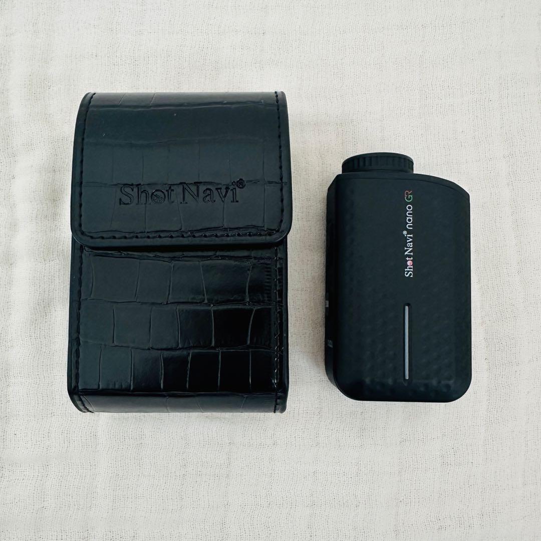 ゴルフ LASERSNIPER NANO GR BK ショットナビ レーザー