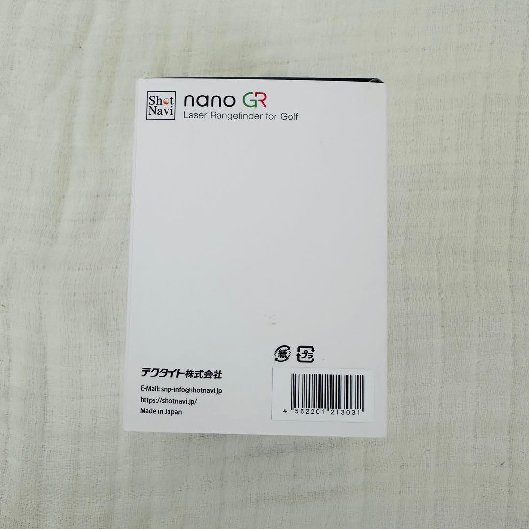 ゴルフ LASERSNIPER NANO GR BK ショットナビ レーザー