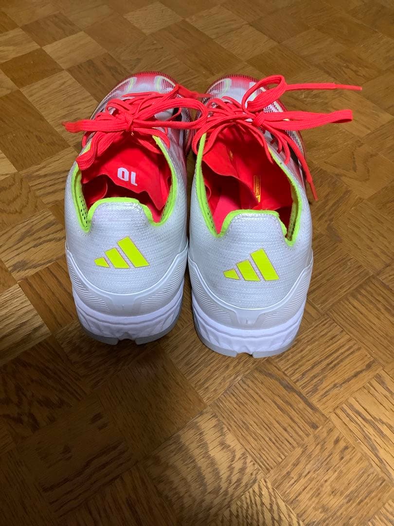 adidas F50 PRO TF ホワイト #10付　24.５cm