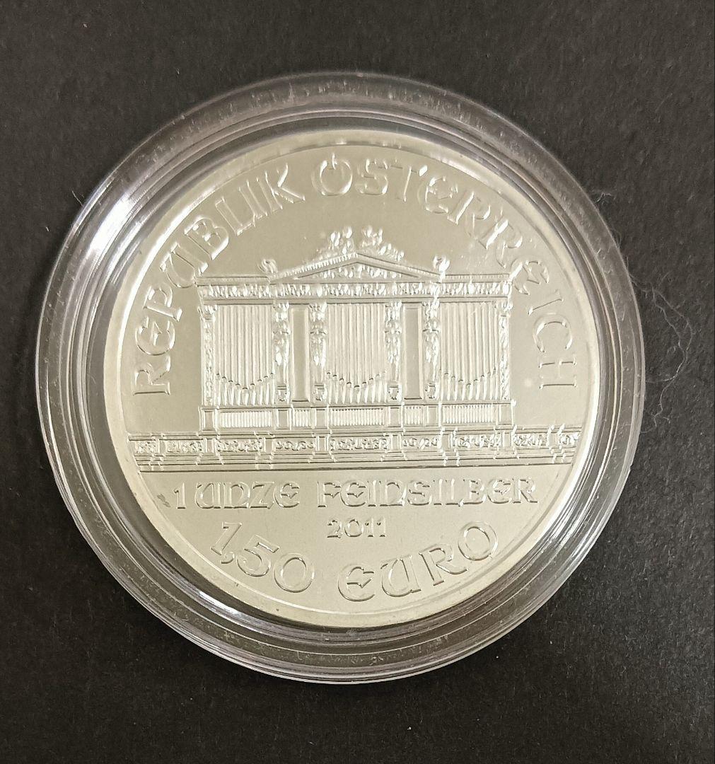 ☆☆ウィーン・ハーモニー銀貨(１oz)２枚セット☆☆カプセル入り