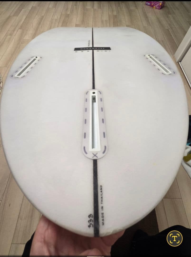 MODOM SURF ファンボード ホワイト　5'10 33L