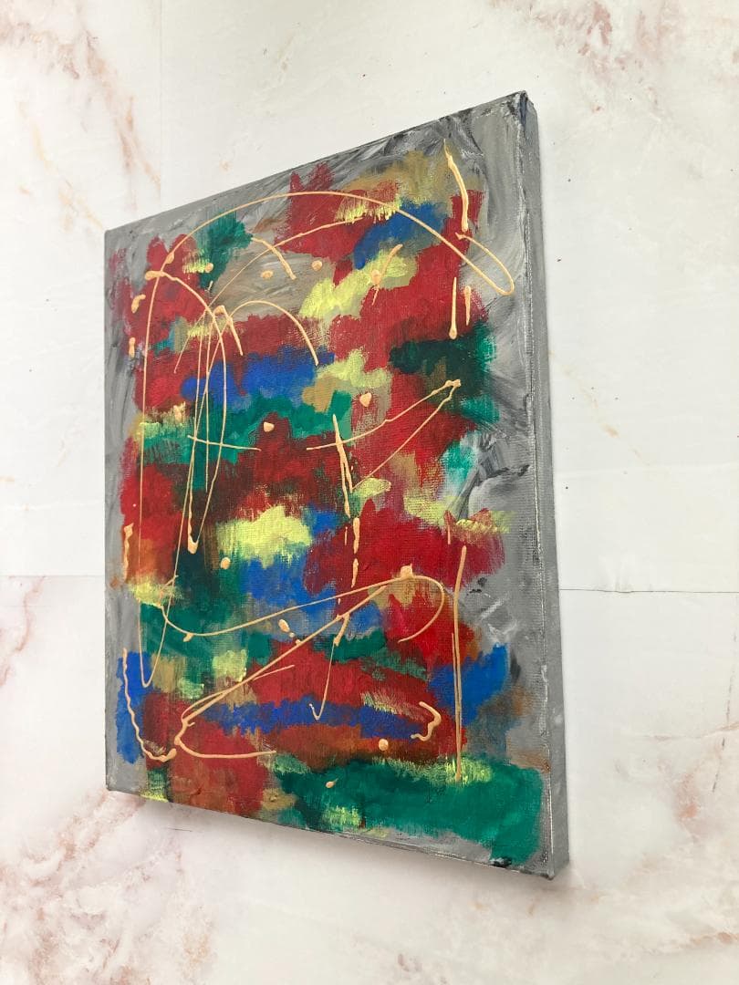 RENA F3サイズ 原画 絵 アート 抽象画 アートボード キャンバス