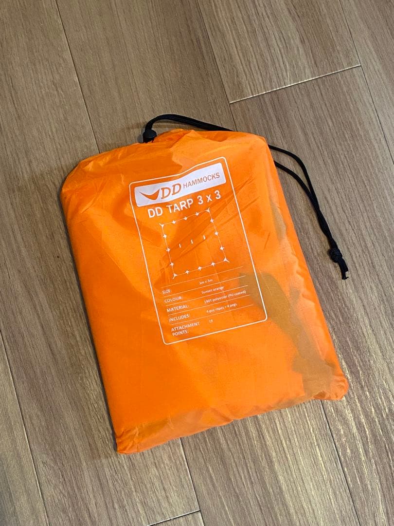 DD TARP 3x3 オレンジ　最終値下げ