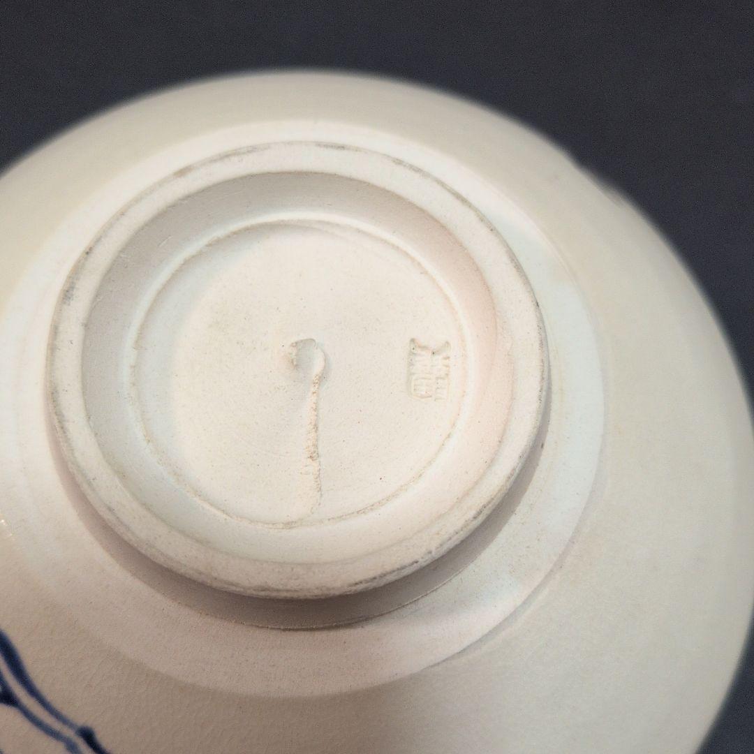 陶器の丼ぶり 金色の鶴　アンティーク品