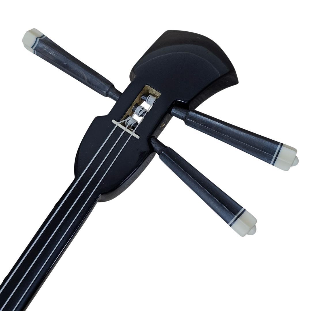 沖縄三線 蛇皮 ハードケース付 付属品多数 胴巻き 刺繍 入門セット