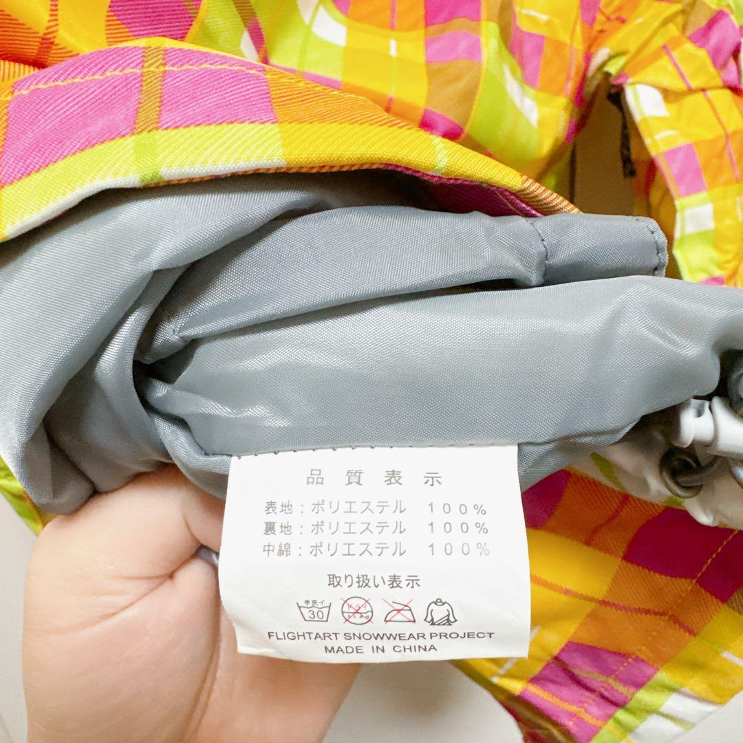 スノーボードウェア スキーウェア Mサイズ チェック柄