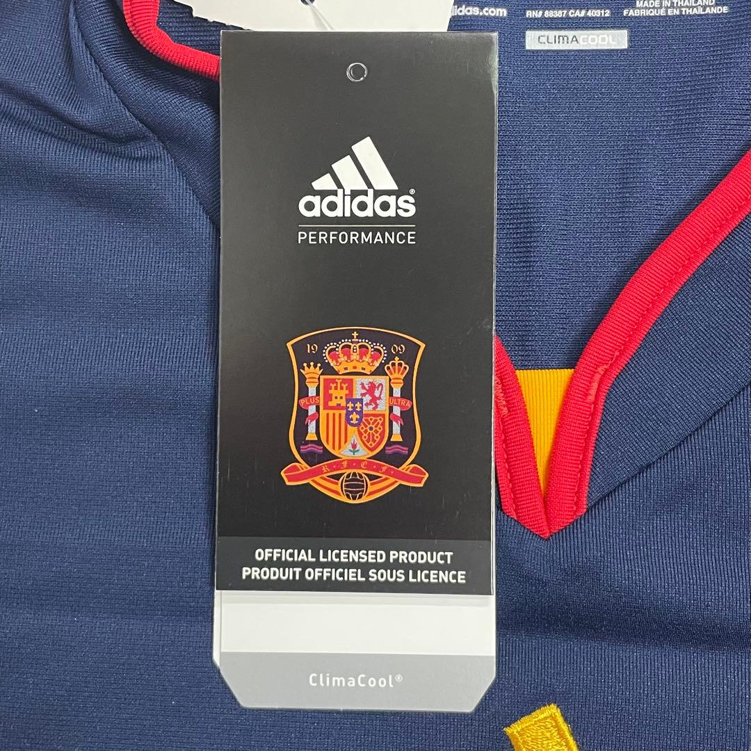 adidas スペイン代表 2010W杯 決勝 アウェイユニホーム イニエスタ