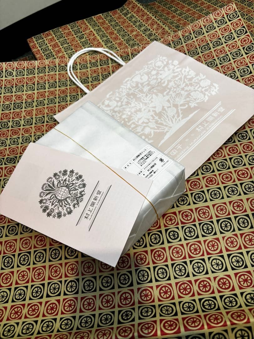 ★村上開新堂クッキー０号缶（内容量470g）★リーフレット・紙袋付き★