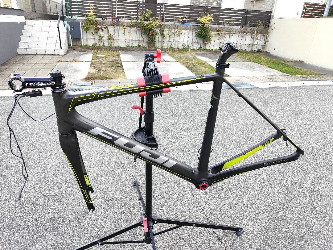 FUJI SL1.1 シマノ電動コンポDi2内蔵フレームセット　 良品☆