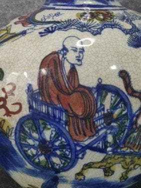 青と白のパステルカラーの瓢箪子下山ケトル