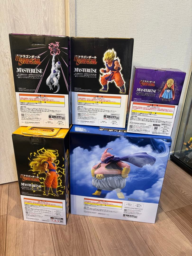 【バラ売要検討】一番くじ ドラゴンボール MASTERLIS 5体