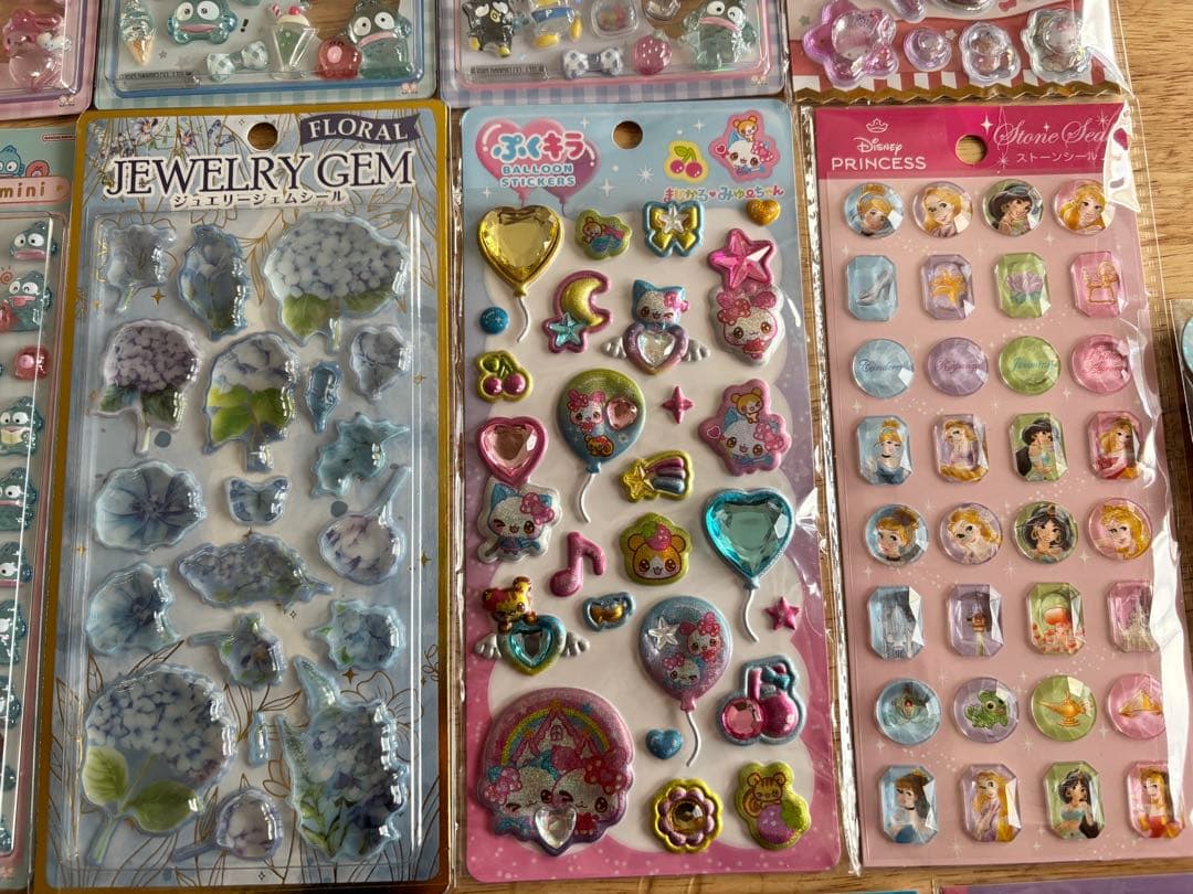 【ボンボンドロップシール】【コットンパフィ】サンリオ・その他20点シールセット