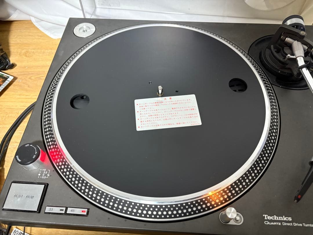 Technics SL-1200MK3 ターンテーブル テクニクス 動作品 DJ