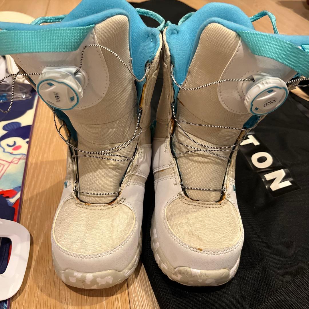 まーです　BURTON スノーボードとブーツセット