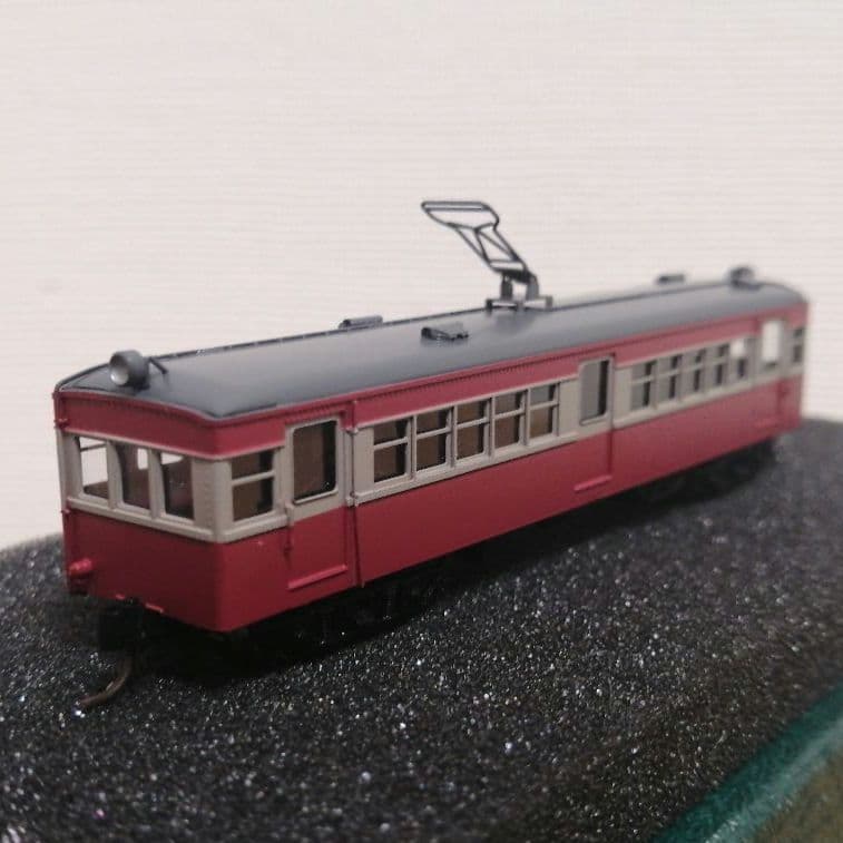ワールド工芸 Nゲージ塗装済完成品　銚子電鉄　デハ301 電車　【現状品】