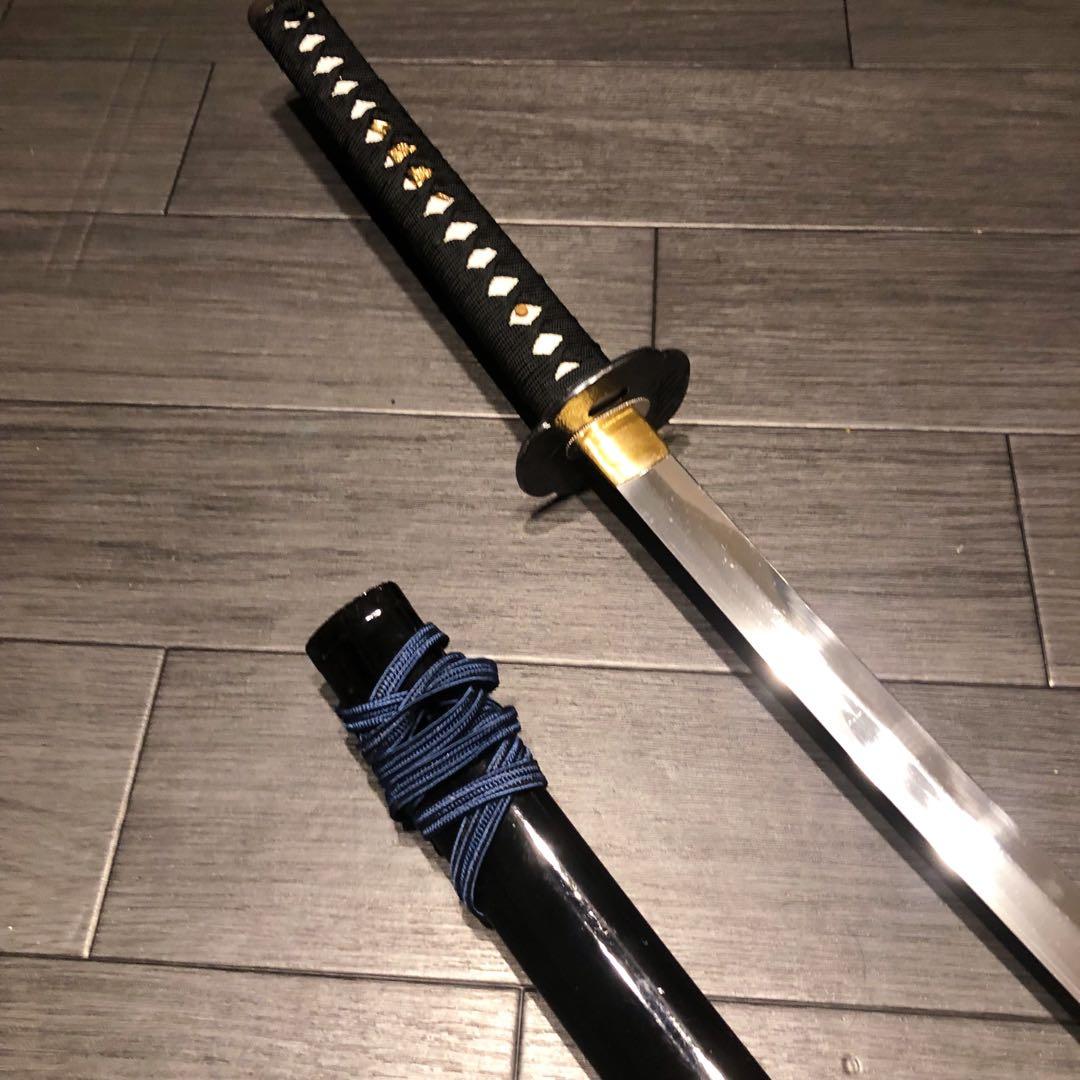 高級模造刀　青紺拵え　居合刀