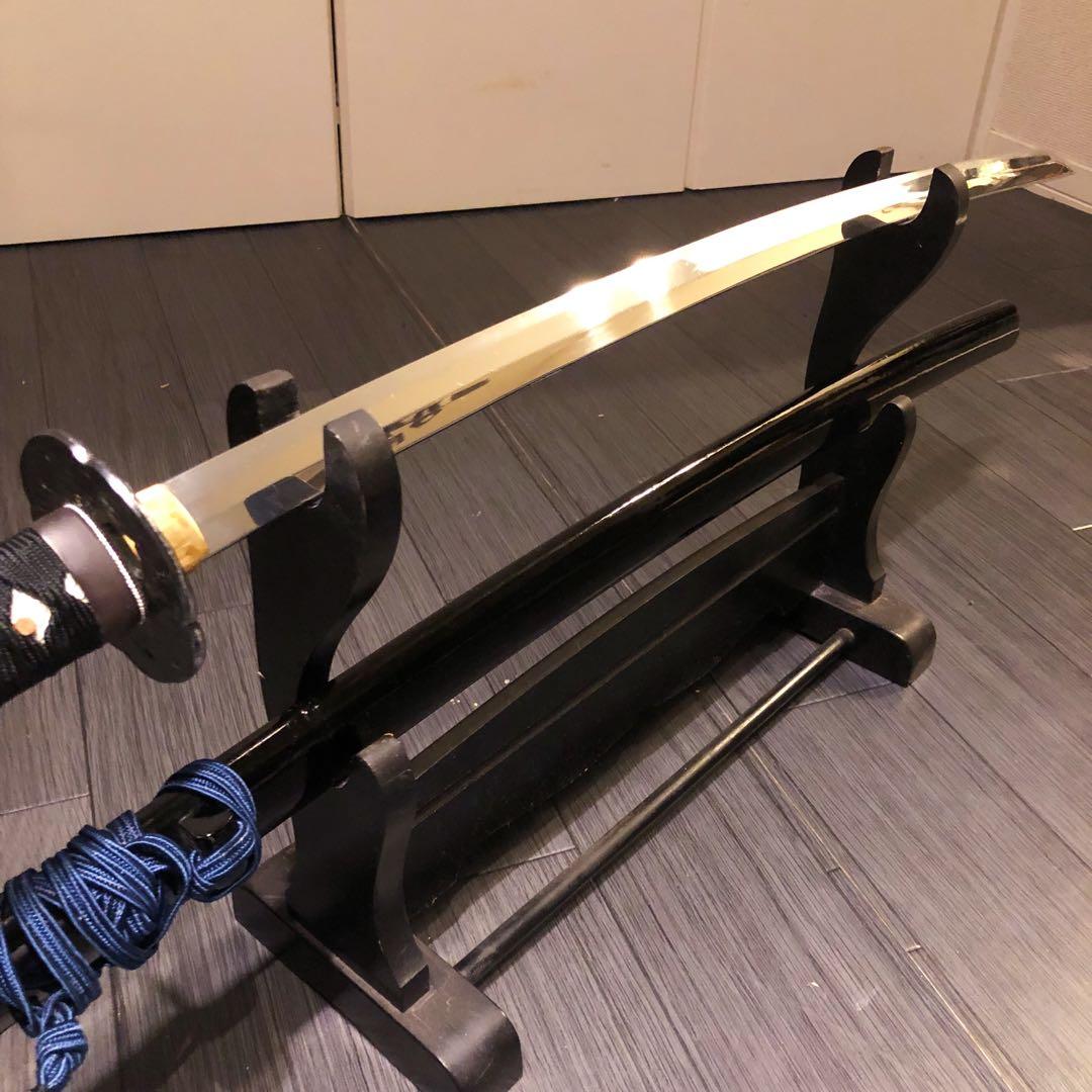 高級模造刀　青紺拵え　居合刀