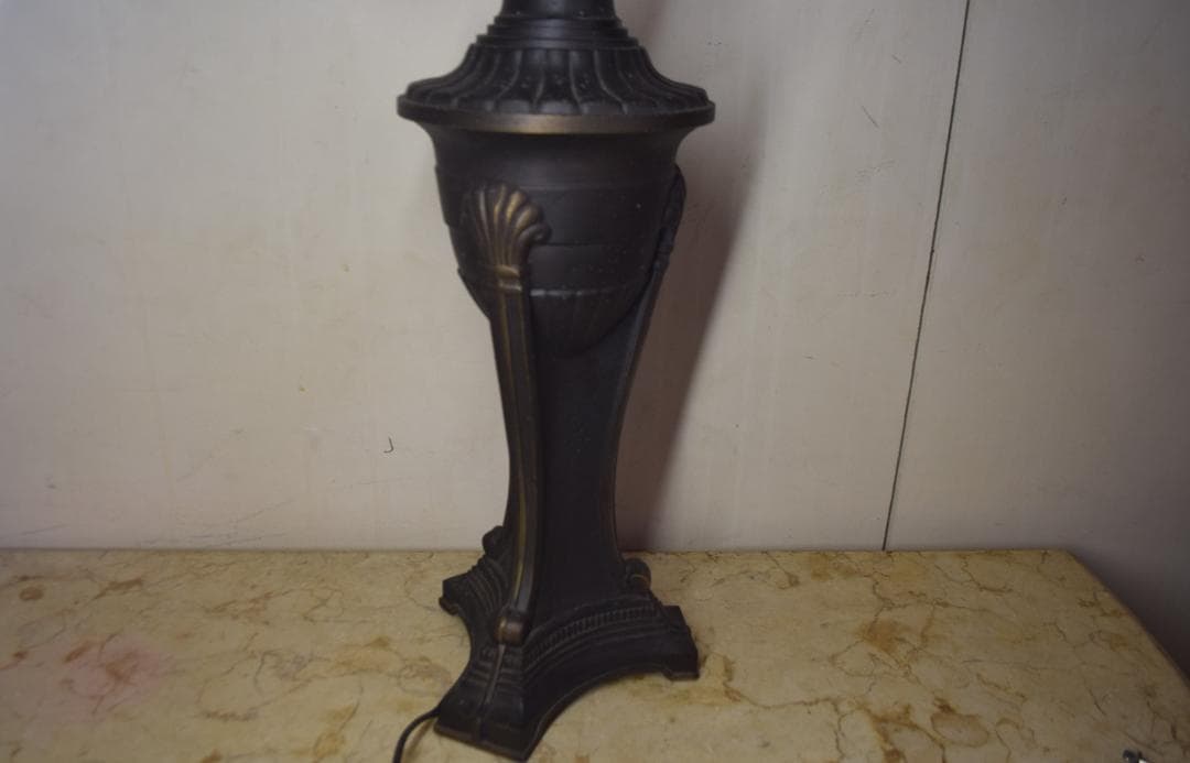 ヴィンテージ　ドイツ製　ステンドグラス・ランプ