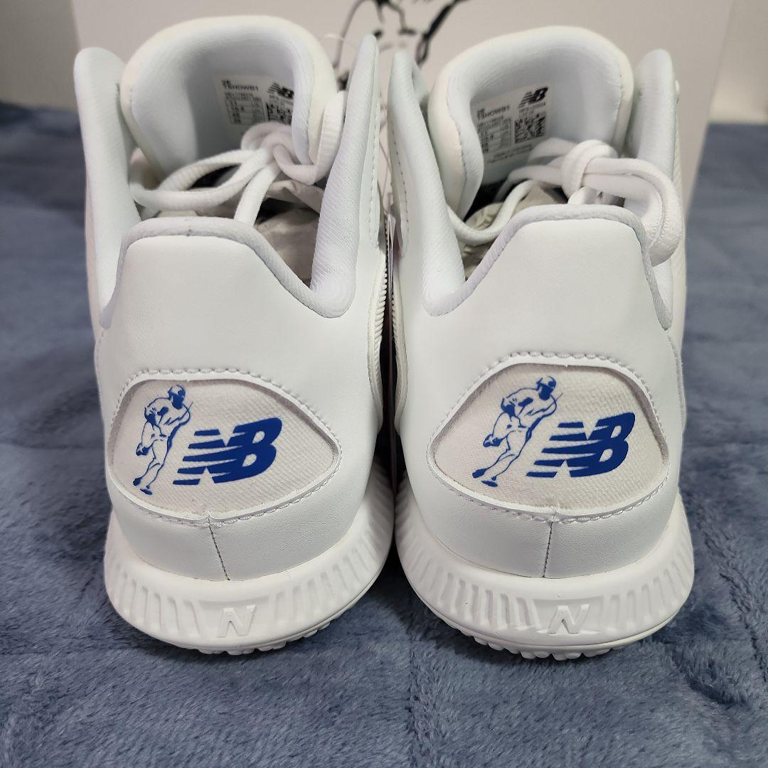 new balance　ニューバランス　SO1　白×ドジャーブルー　大谷翔平17