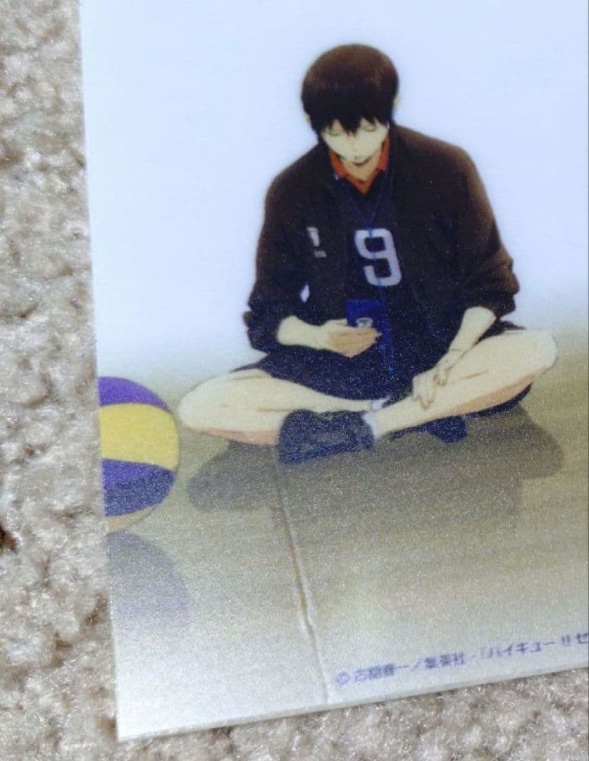 ハイキュー!!　サウンドトラック特典　クリアシート　クリアカード　2種セット