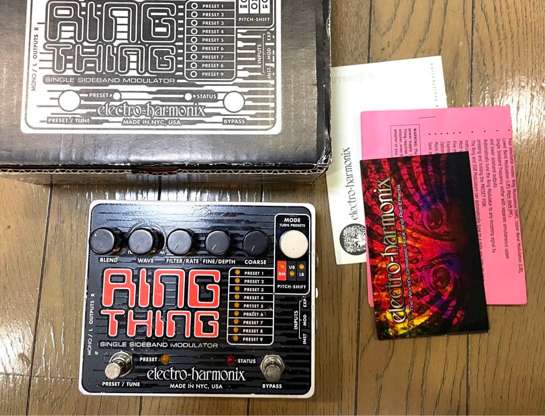 外箱付Electro-Harmonix RING THING リングモジュレータ