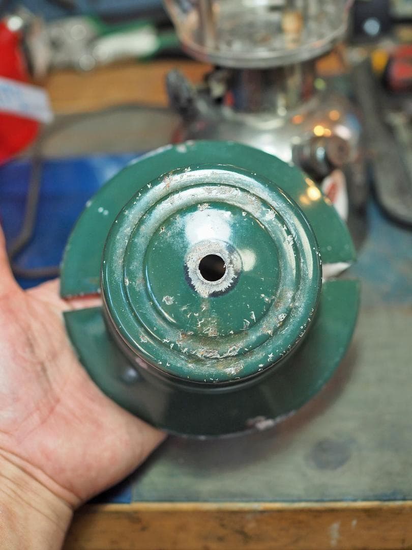 レアもの！ コールマン242A 後期型 ランタン　燃焼絶好調s09