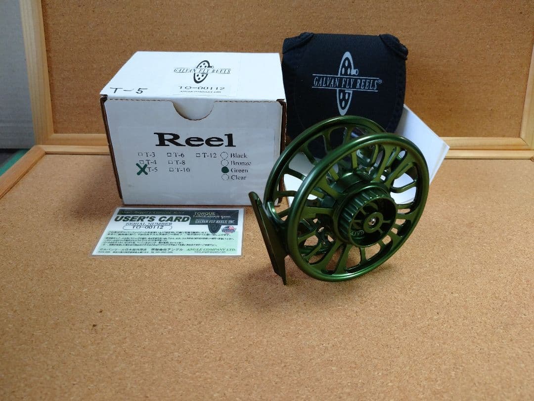 ガルバン フライリール トルクシリーズ グリーン T－５ ラージアーバー 新品