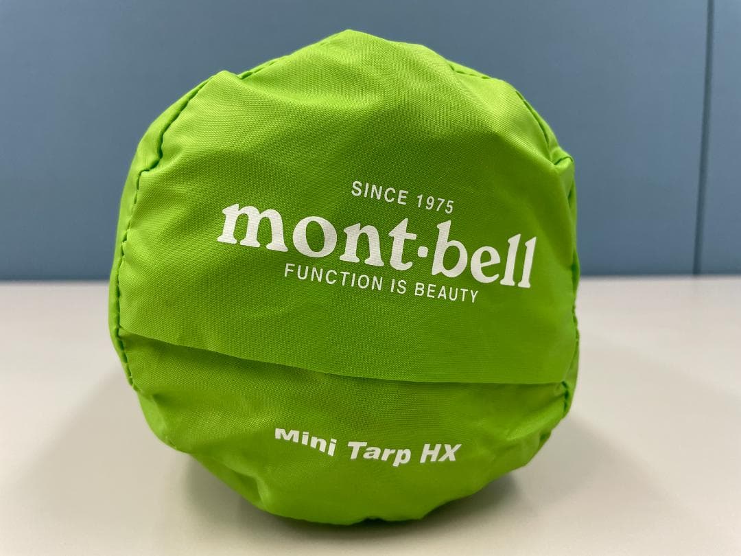 【未使用】モンベル ムーンライトテント 3型 ミニタープHX　シート2型（中古）