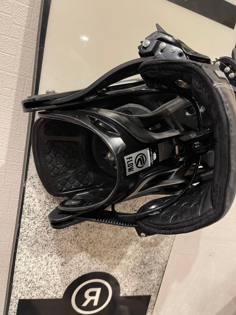 ライド　CONTROL フロー　スノーボードセット　ホットワックス済み