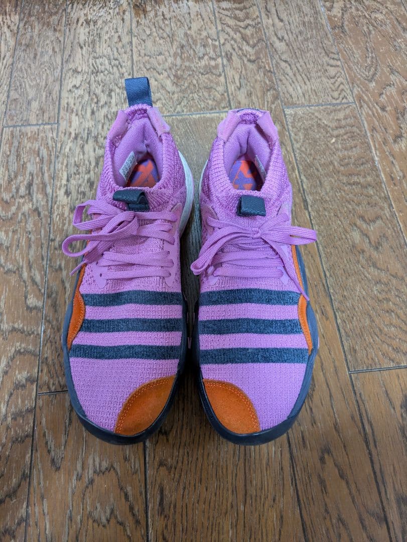 バスケットボールシューズ メンズ ピンク