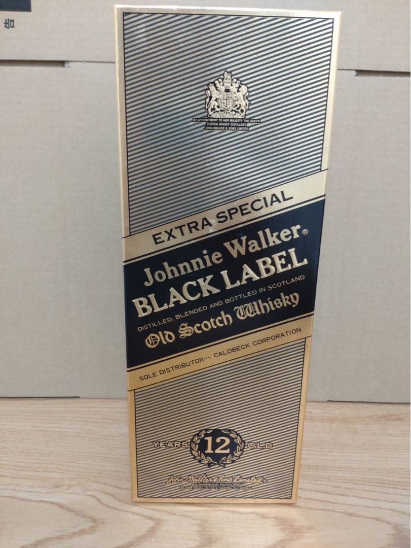 OLDジョニーウォーカー　エクストラスペシャル　黒金キャップ　古酒