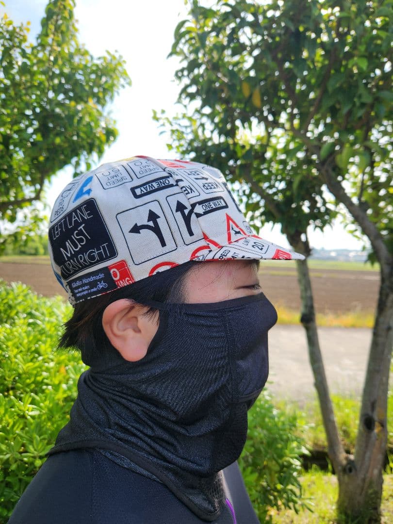 ★サイクルキャップ★【No.12】レトロガール