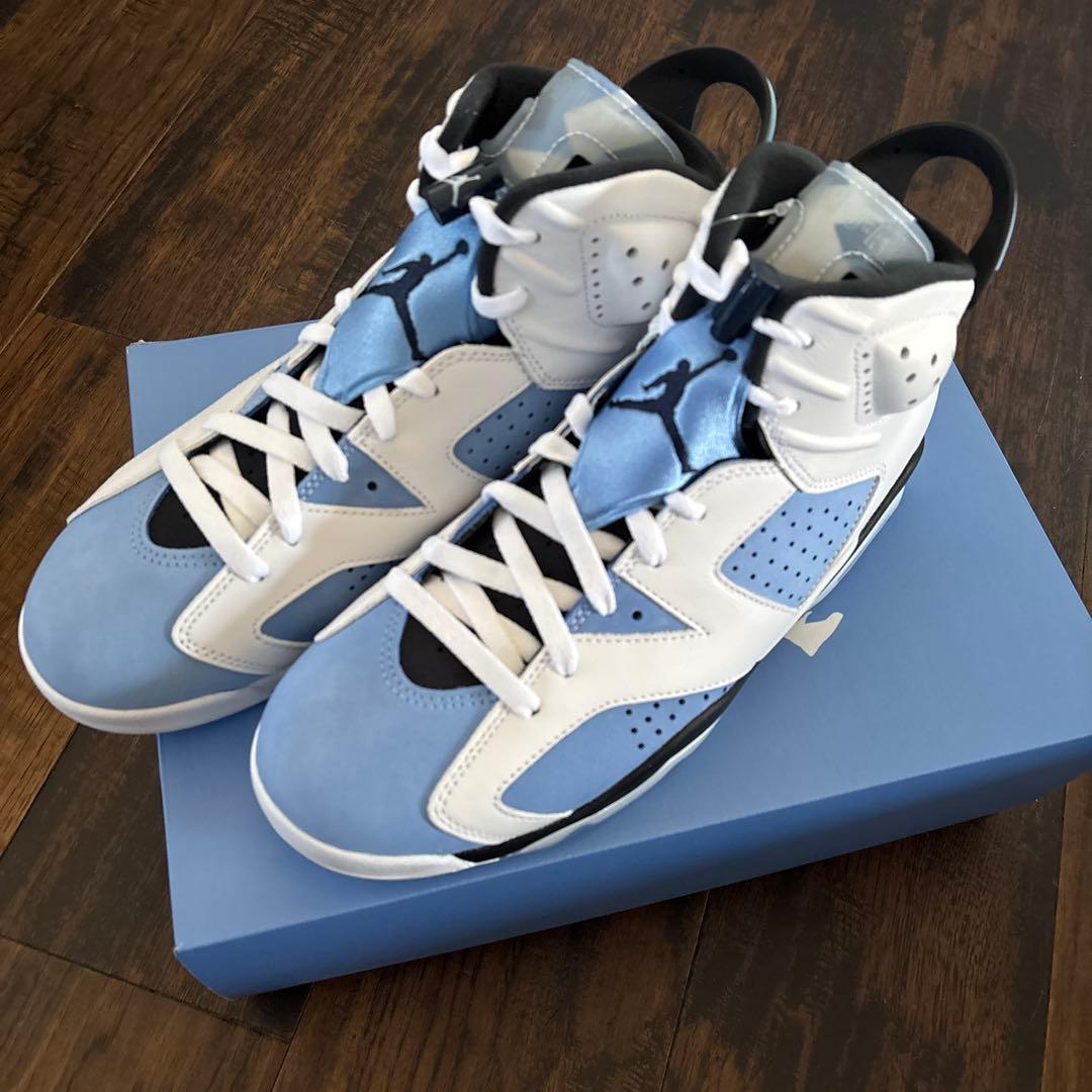 シューズ(男性用) Air Jordan 6 unc 28cm