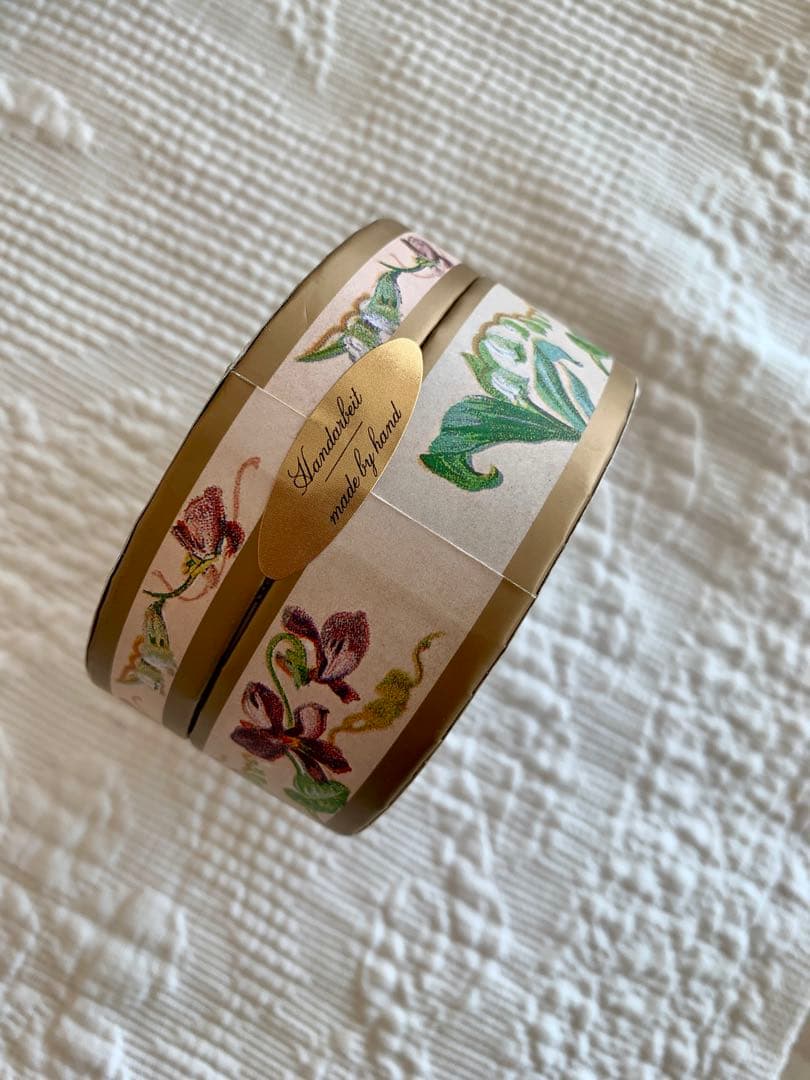 フランスアンティークスミレ布花冠＆DEMELスミレの砂糖漬70g未開封品set