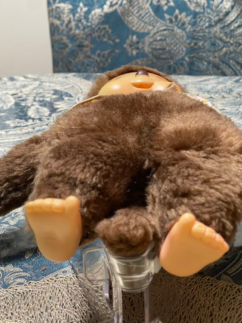 ぬいぐるみ VINTAGE MONCHICHI BLUE EYES