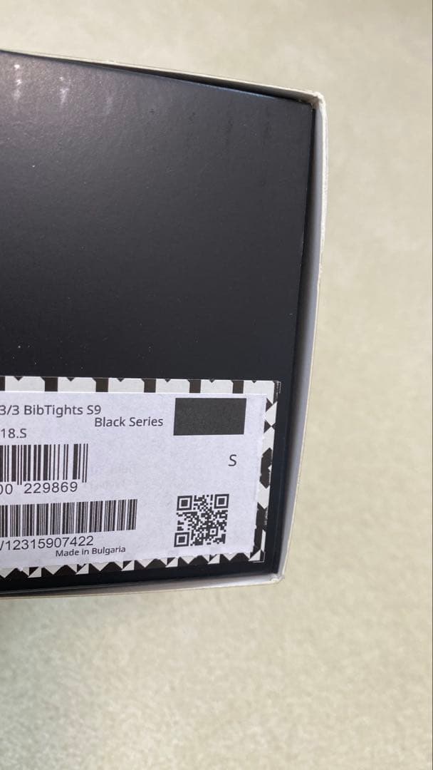 ASSOS EQUIPE R HABU Winter ビブタイツ S9 Sサイズ