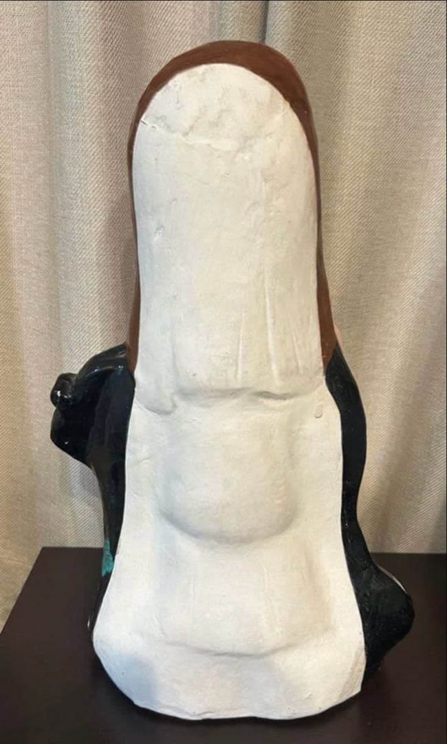 長野県　中野雛人形　中野人形　中野土びな　寿老人　立ケ花人形　西原邦男