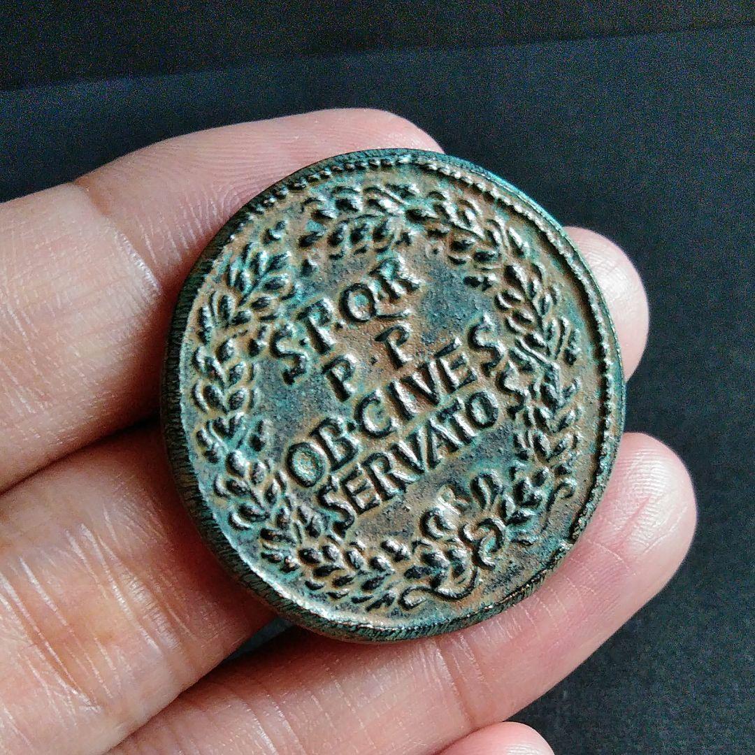 ローマ皇帝　カリグラ　ゲルマニクス　　レプリカ　複製　特大