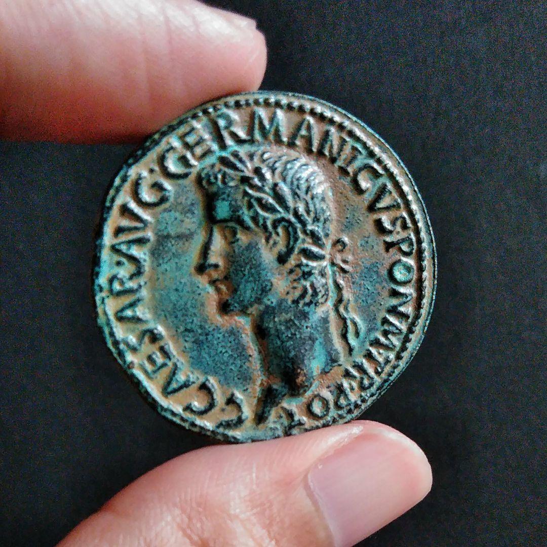 ローマ皇帝　カリグラ　ゲルマニクス　　レプリカ　複製　特大