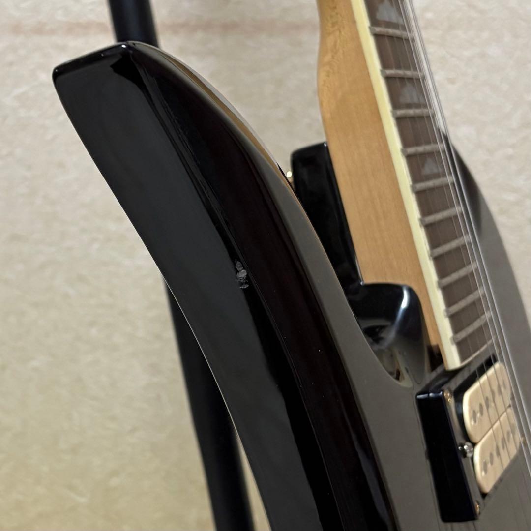 【新品弦張り替え済】 Kガレージ モッキンバード レフティ ブラック